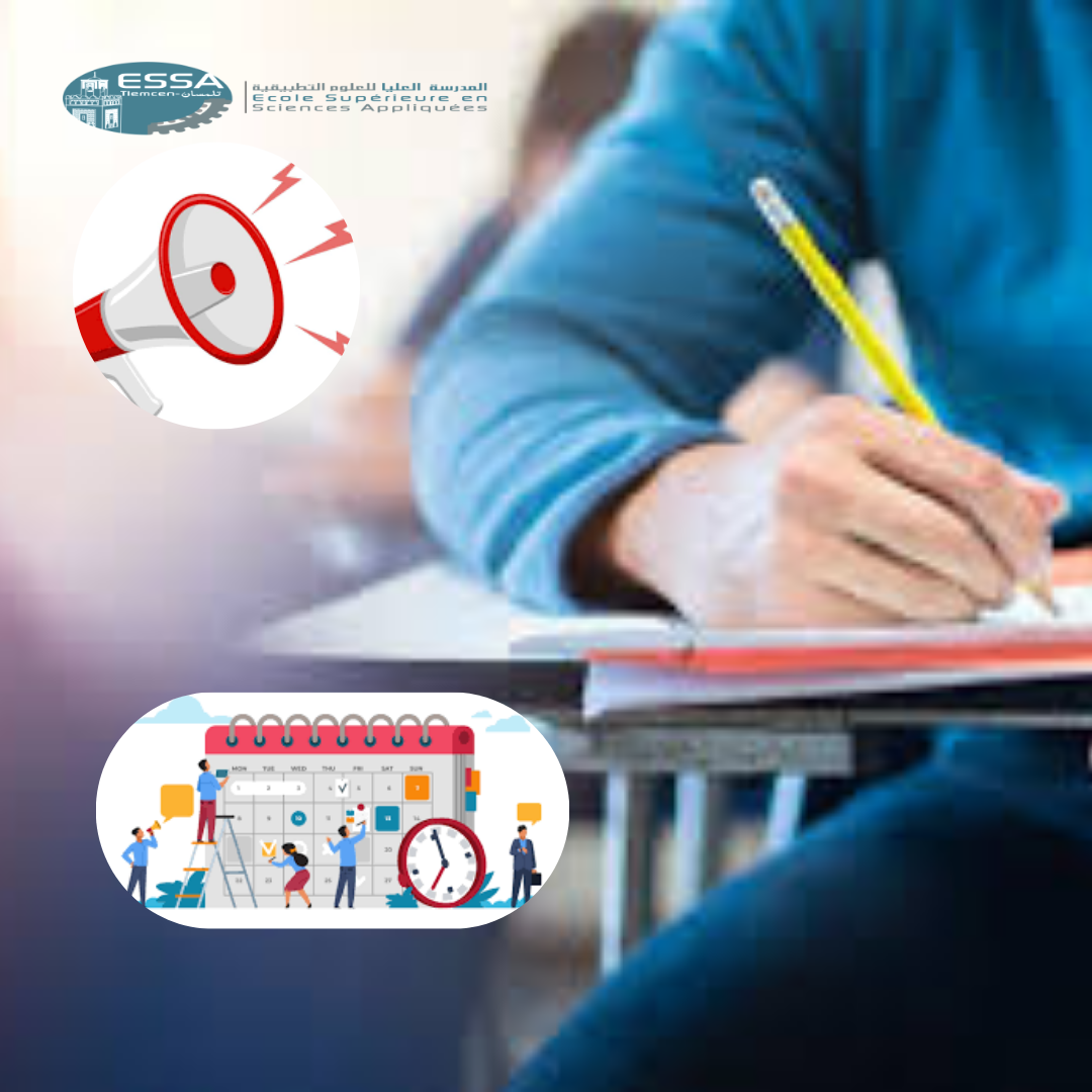 Planning des examens – Semestre 2 – 2025/2026